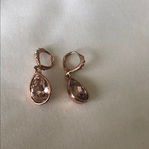 Givenchy rose gold earrings